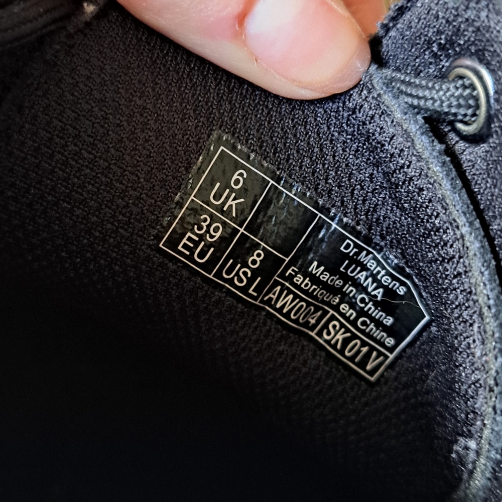 Dr Marten Black Boots - Picture 5 of 9